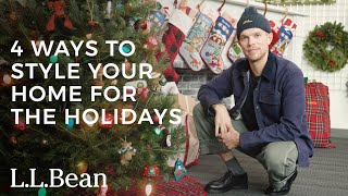 4 Ways to Style Your Home For the Holidays by L.L.Bean 774,654 views 6 months ago 6 minutes, 25 seconds