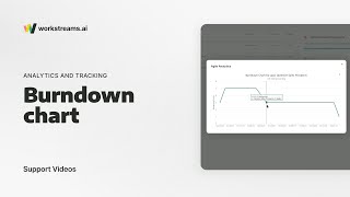 workstreams.ai Support | How To View Goal Analytics Burndown Chart