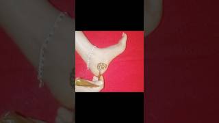 Beautiful Arabic Feet Mehndi Design👣✨ | Easy Foot Henna 🌿#mehndi#shikha#feet #youtubeshorts#shorts