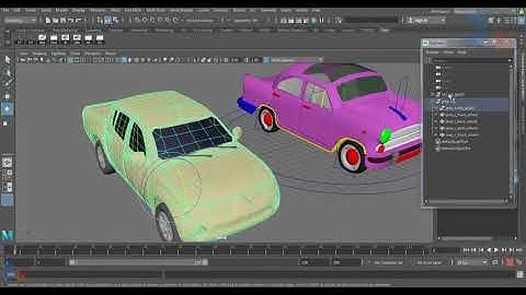 Introduction Of One Time Rigging | Car Rigging Intro | Maya Car Rigging
