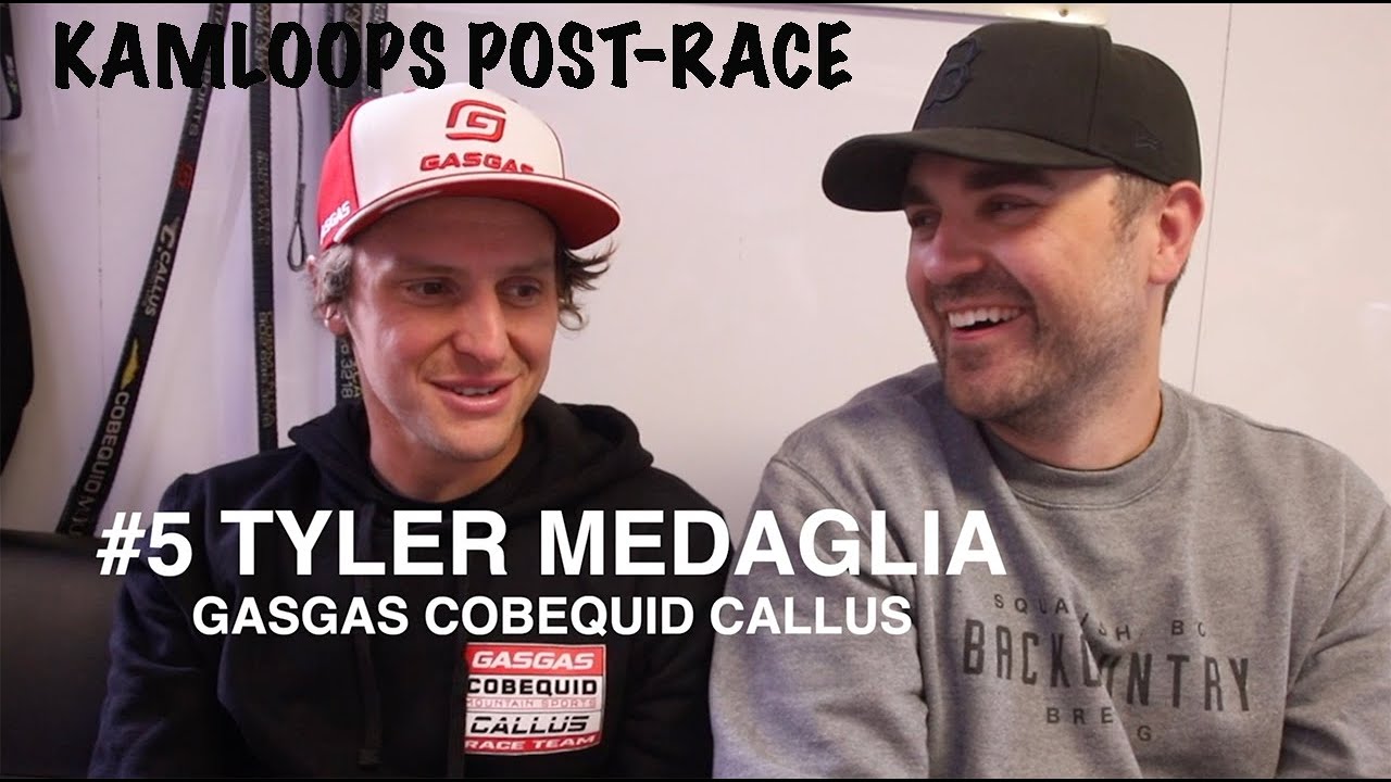 Tyler Medaglia 2022 Kamloops Post Race Interview YouTube