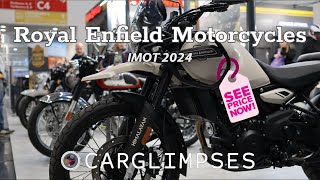 Royal Enfield Motorcycles with PRICES !!! @ IMOT International Motorcycle Exhibition Munich 2024