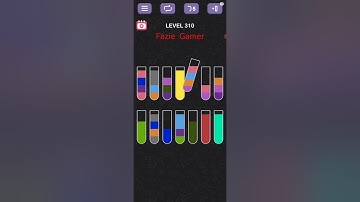 Water Sort Puzzle Sort Color Level 310