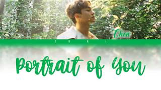 Video thumbnail of "Portrait of You (널 그리다) - CHEN [HAN/ROM/ENG COLOR CODED LYRICS]"