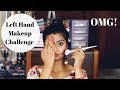 Left Hand Makeup Challenge || Opposite Hand Makeup Challenge || Little Pixie Dust || Shalini Banik