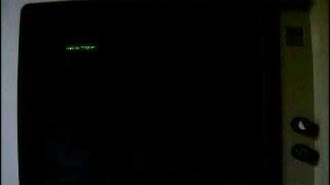 Displaywriter Boot Sequence