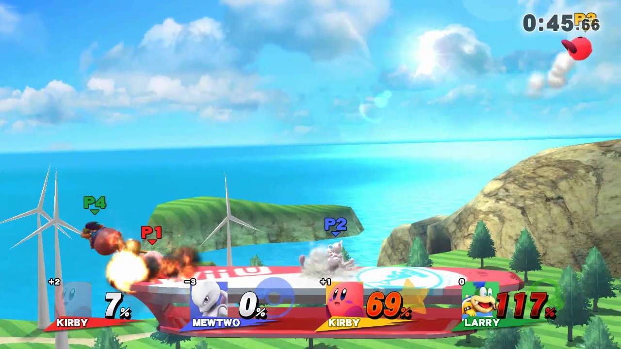 Kirby's Pot Roast (Smash Bros. Wii U)