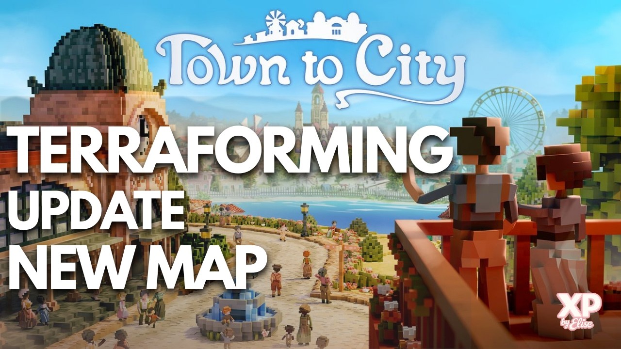 Town to City Terraforming Update | New Map First Look & Build Gameplay ...
