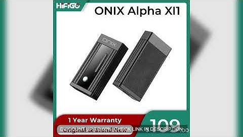 Shanling ONIX Alpha XI1 Protable USB DAC AMP Headphone Amplifier 2* CS43198 2* SGM8262-2 chips PCM76
