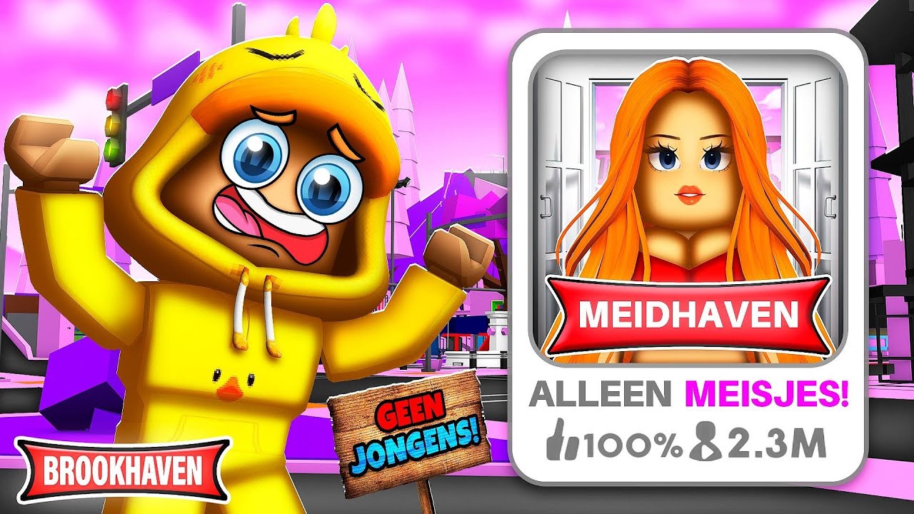 Ik Vond Een Meiden Brookhaven Server! (Roblox)