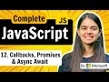 Lecture 12  callbacks promises  async await  javascript full course