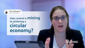 Mining is key to circularity. Our energy and materials expert reveals why - #DassaultSystèmes