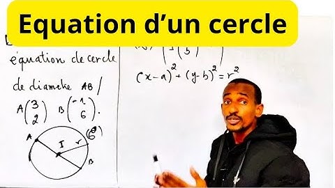 Équation de cercle