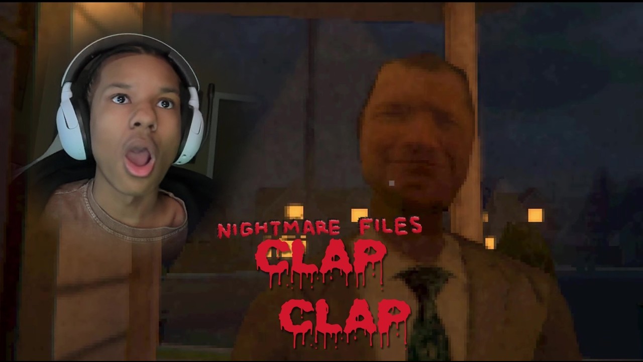 i should NOT be getting scared by him... [Clap Clap]