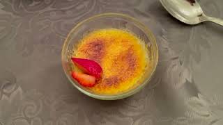 First Try at Creme Brulee