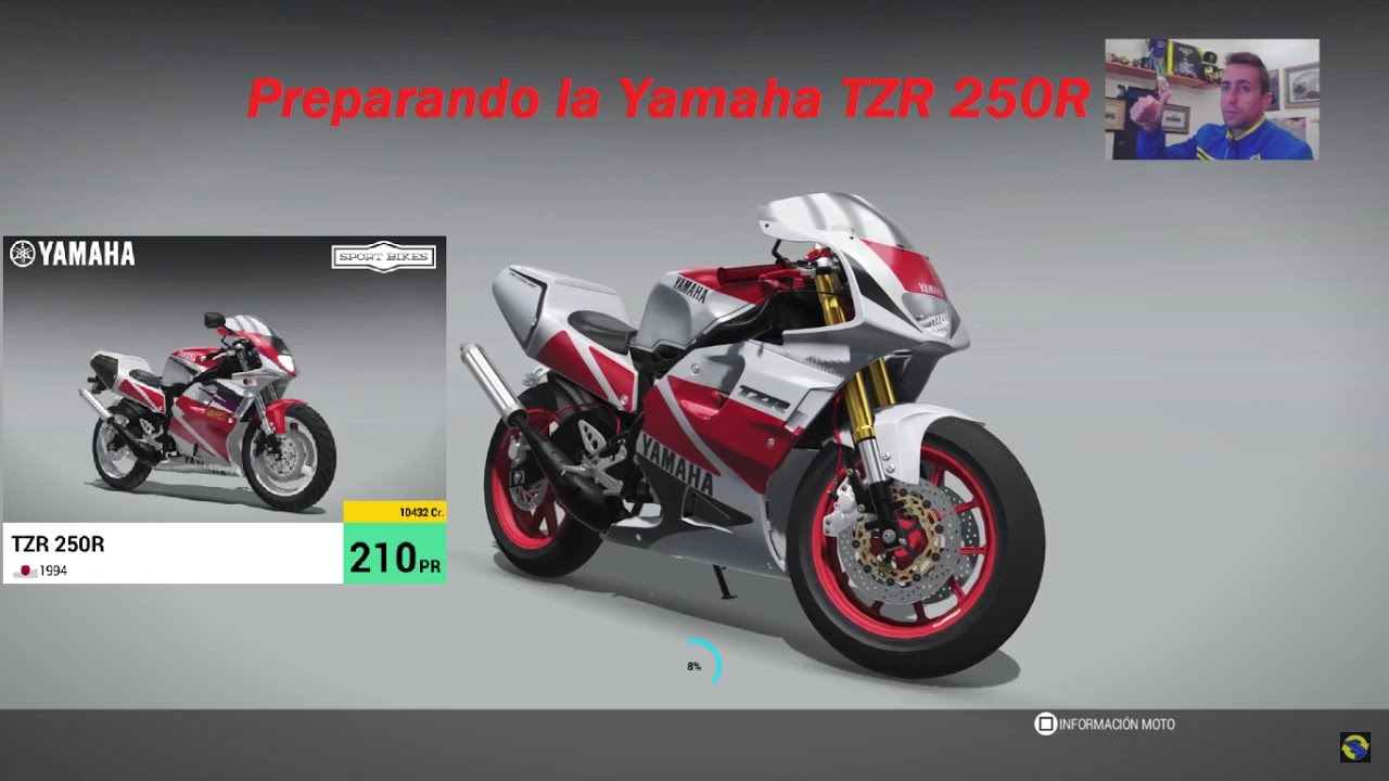 Ride 2 Preparando la Yamaha TZR 250R retrospektive