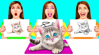 الذي يرسم من الأفضل أن تأخذ التحدي الجائزة | حروب المزحة PaRaRa Challenge