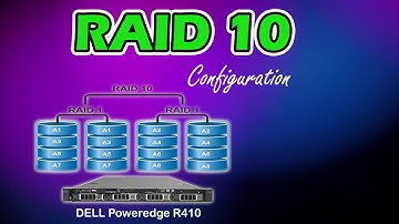 How to Configure RAID 10 on a Dell PowerEdge R410 Server | raid 10 configuration step by step