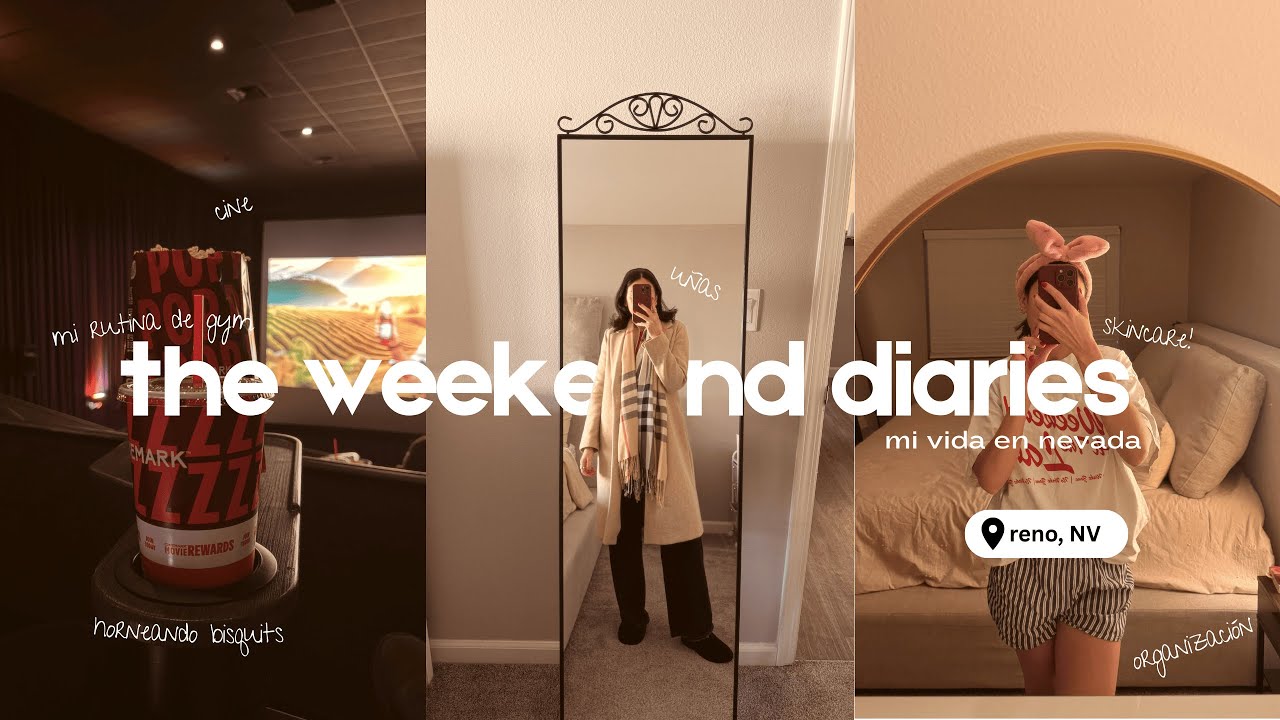 the weekend diaries en USA | Gym, skincare & vibes de hogar