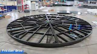 4.5M rotating display turntable from Nostec lift screenshot 4