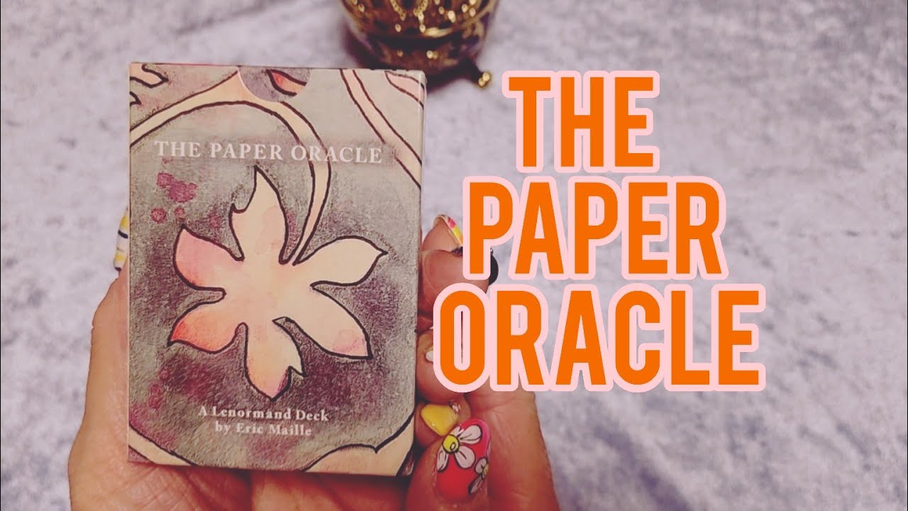Paper Oracle 【開封】THE PAPER ORACLE ルノルマンカード - YouTube