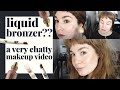 CHIT-CHAT GET READY WITH ME FT. DANIEL SANDLER WATERCOLOR BLUSH IN SUN GLOW | Hannah Louise Poston