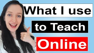 What I Use To Teach Online (Equipment + Setup)