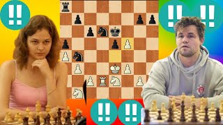Magnus vs Anna – A Brilliant Display of Classical Chess