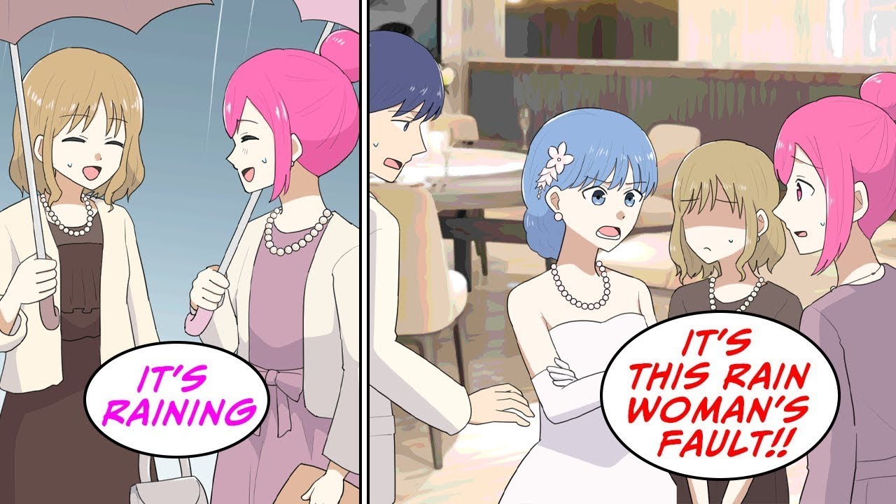 The reason why I was scolded when I attended a friend's wedding in the pouring rain... [Manga Dub]