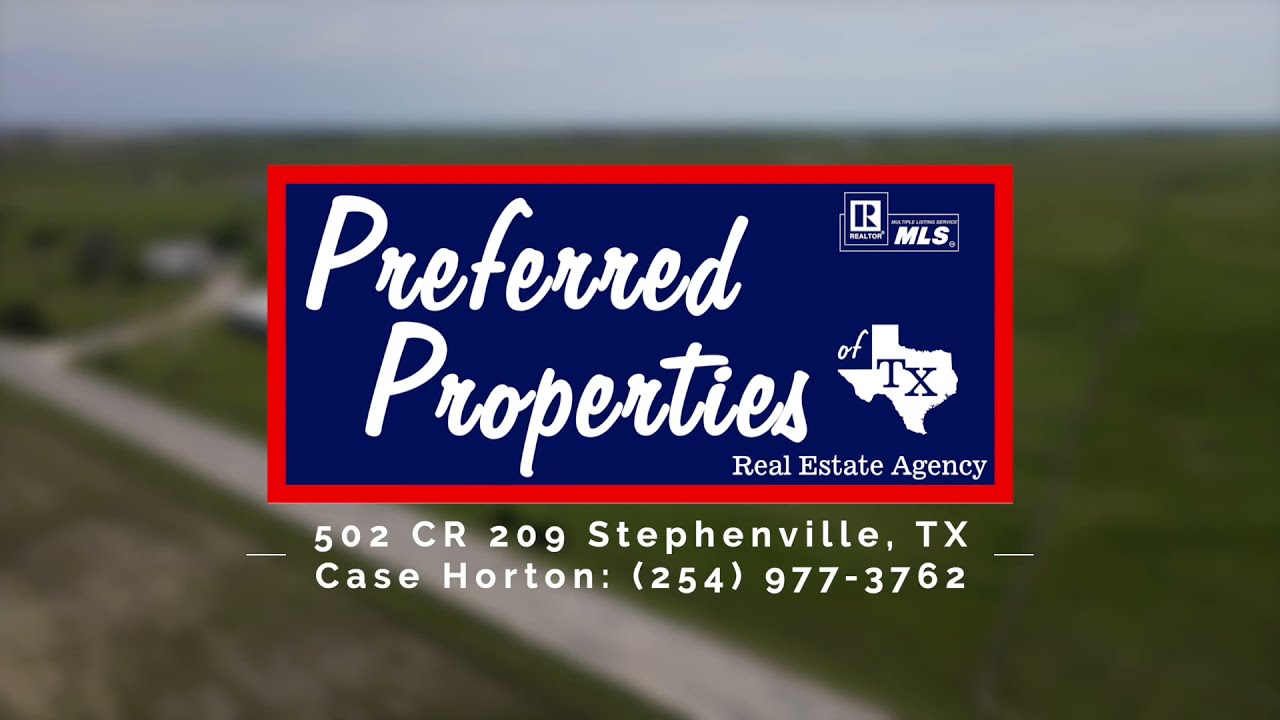 ***SOLD***Texas Horse Property Near Stephenville - 502 County Road 209 Stephenville, TX 76401