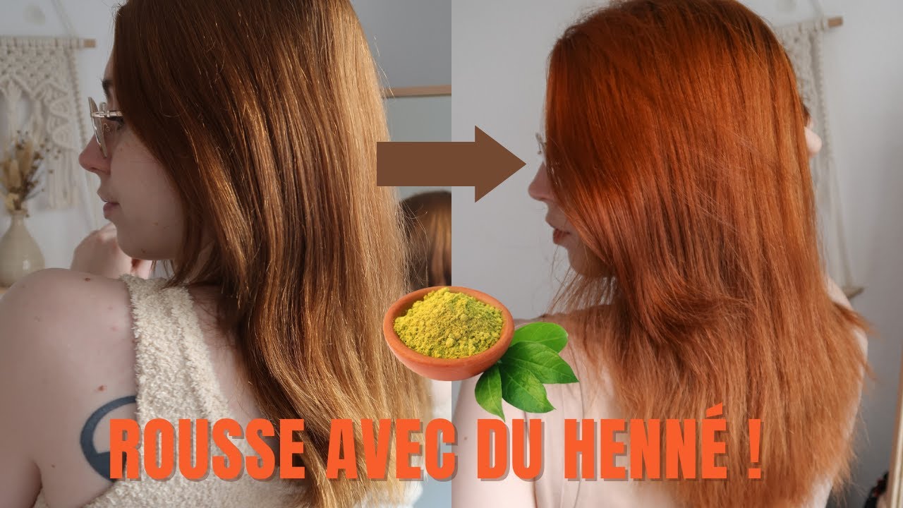 J'ai ENFIN réussi ! ROUSSE AVEC DU HENNÉ (aroma-zone) 👩🏻‍🦰