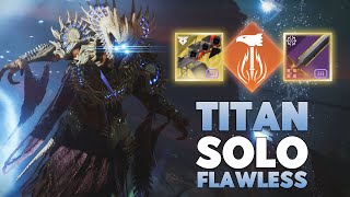 Solo Flawless Ghosts of the Deep with Solar Titan (Season of the Deep)