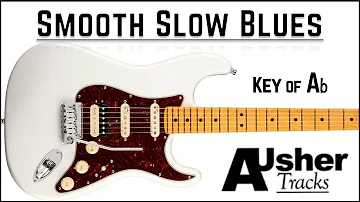 Super Seductive Slow Blues in Ab minor | Guitar Backing Track