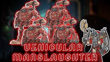 Cohort Cybernetica | VEHICULAR MANSLAUGHTER! | Mechanicus Detachment EXPLAINED!