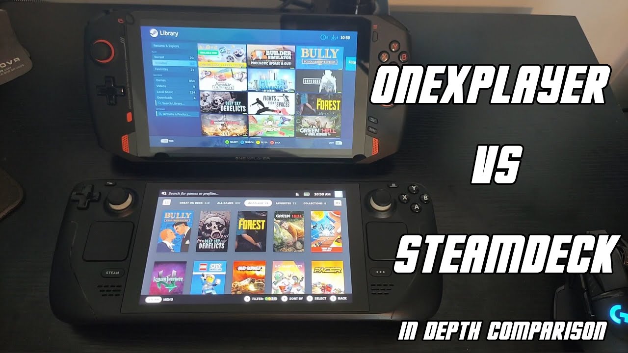 Steam Deck Vs OneXPlayer Comparison - YouTube