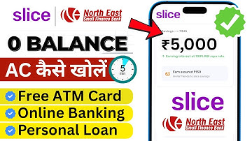 Slice Savings Account | Slice Bank Account Opening | Slice Bank Zero Balance Account 2025 | HINDI