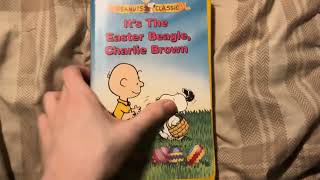 My Charlie Brown Dora the Explorer Vhs Collection