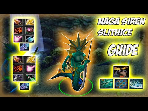 Видео: Naga Siren Slithice Guide | Гайд на Нагу Сирен | Сильный Split Push в действии! Как играть на ней?