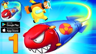 Rocket War: Impostor Fight Android,ios All Level Gameplay screenshot 2