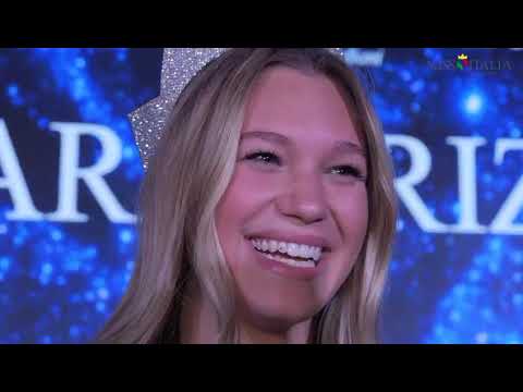 Video Prima intervista a Miss Italia 2026 Sarah Rizea