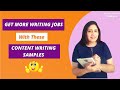 Content Writing Samples For Beginners || Which Content Writing Samples You Should Add In Portfolio