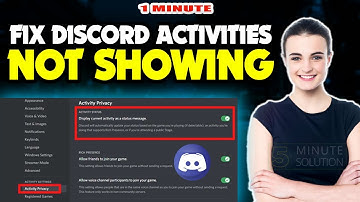Fix Discord Activities not showing 2024 [100% work]