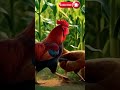 Cat and Hen. #shorts #animals #viral