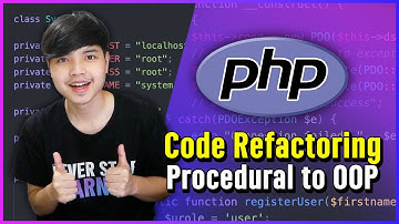 เรียนรู้วิธีการแปลงโค้ด PHP ( Procedural ) ให้เป็น OOP | ทักษะที่นักพัฒนาเว็บต้องมี 👨‍💻💯
