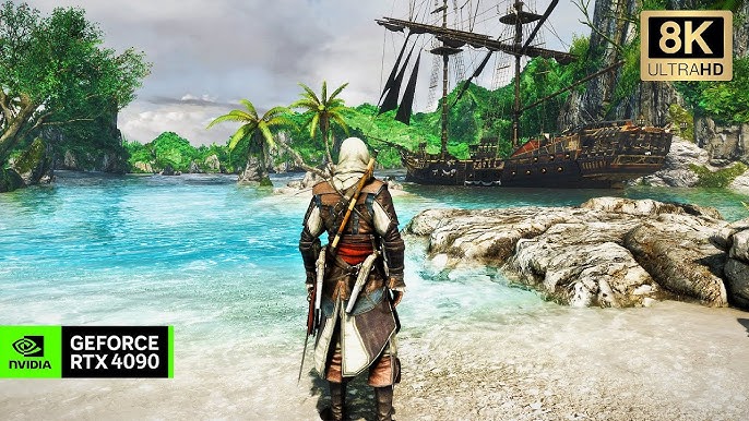 8K] Assassin's Creed 1 Remastered 2023 Redone Textures Ray Tracing GI Ultra  Reshade Mod RTX 4090 
