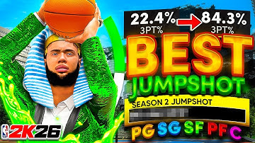 *NEW* BEST JUMPSHOT AFTER PATCH in NBA 2K26! BEST JUMPSHOT for ALL HEIGHTS! Best Jumpshot NBA 2K26