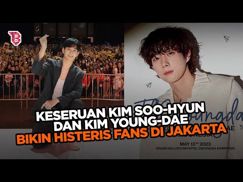 Kim Soo-hyun dan Kim Young-dae sukses gelar fan meeting di Indonesia