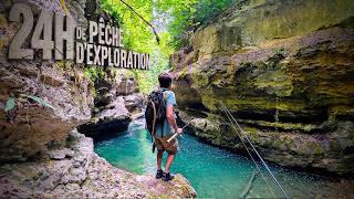 2 Jours En Suisse Pour Pêcher La Truite En Milieu Sauvage On A Fait Une Rencontre Dans Ce Canyon