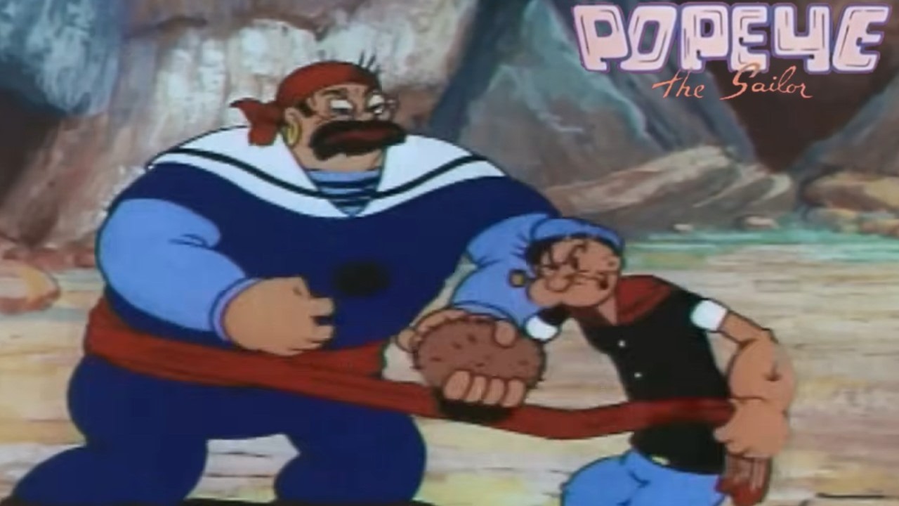 Big Bad Sindbad 1952 Popeye the Sailor Famous Studios Cartoon Short Film | Animation Film Review