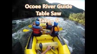 Table Saw Rapid Guide: 5 Real Raft Lines Analyzed | Ocoee River